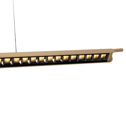 MAXLIGHT P0596 - Lampadario LED dimmerabile a sospensione su cavo JO-JO LED/40W/230V 2700/4500/5500K dorato