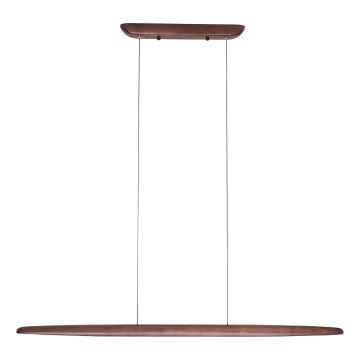 MAXLIGHT P0598 - LED-Hängeleuchte WOODY LED/25W/230V braun/Kiefer