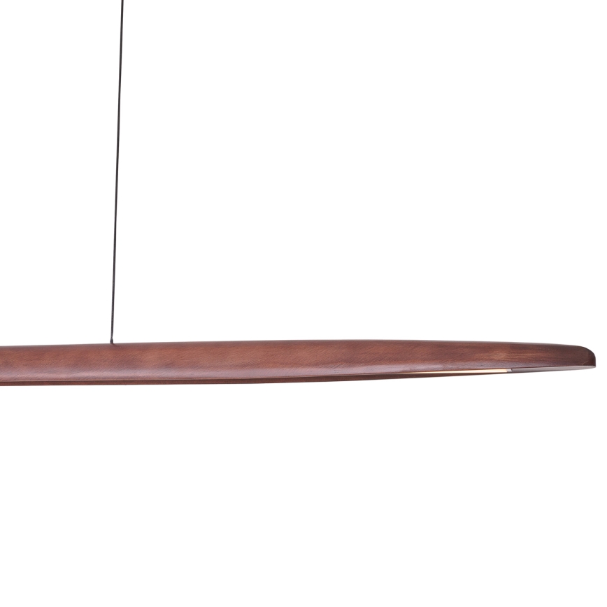 MAXLIGHT P0598 - LED-Hängeleuchte WOODY LED/25W/230V braun/Kiefer