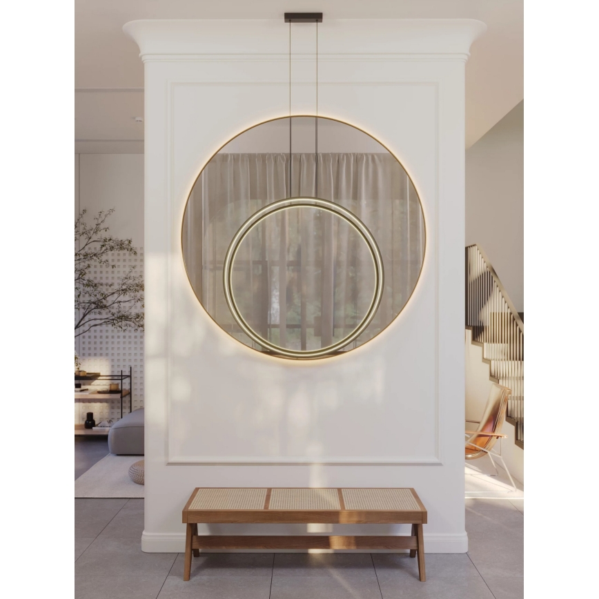 MAXLIGHT P0654 - LED Suspension de salle de bains sur câble VISUAL VER LED/28W/230V IP44 blanc