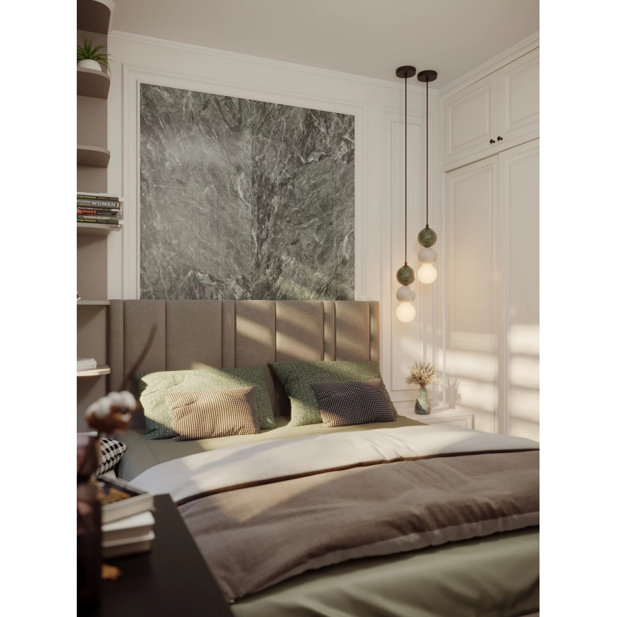 MAXLIGHT P0665 - Suspension sur câble ALICE 1xG9/7W/230V Ø 10 cm noire