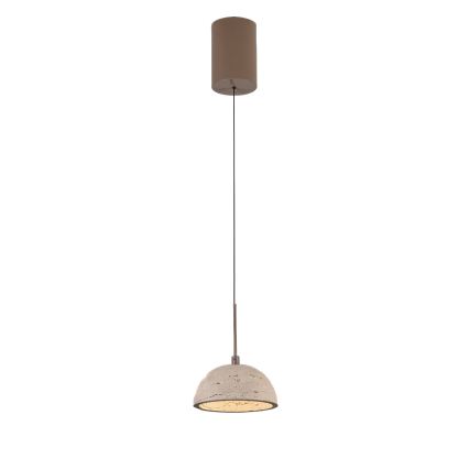 MAXLIGHT P0666 - Suspension LED sur câble CUCCINA LED/57W/230V Ø 15 cm beige