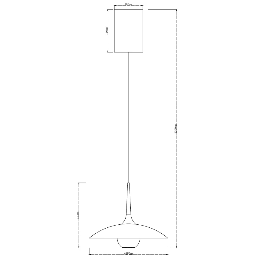 MAXLIGHT P0675 - Suspension LED sur câble MANUKA LED/12W/230V Ø 28 cm doré/bleu