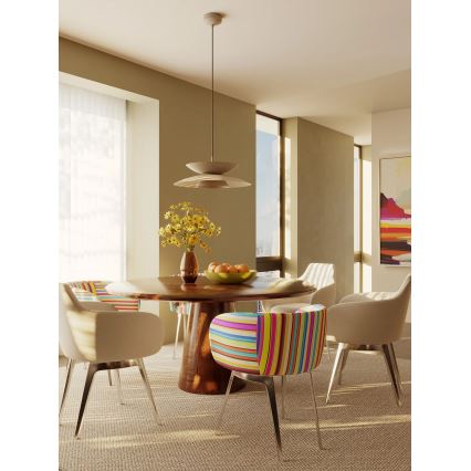 MAXLIGHT P0698 - suspension LED sur câble MAYUMI LED/12W/230V Ø 50 cm CRI 96 beige