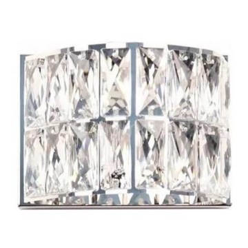 MAXLIGHT W0204 - Wandleuchte DIAMANTE 1xG9/42W/230V glänzendes Chrom
