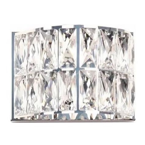 MAXLIGHT W0204 - Wandleuchte DIAMANTE 1xG9/42W/230V glänzendes Chrom