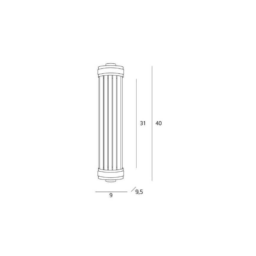 MAXLIGHT W0240 - Wandleuchte FLORENCE 2xE14/40W/230V golden