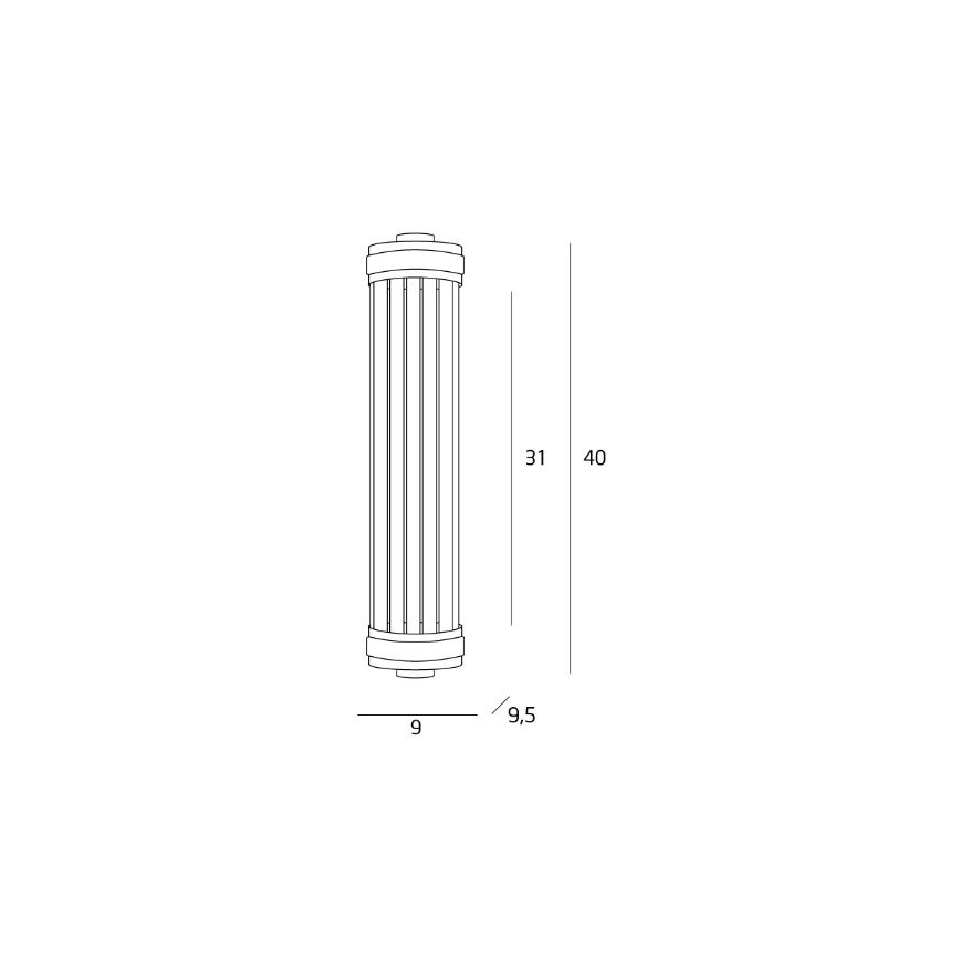 MAXLIGHT W0241 - Wandleuchte FLORENCE 2xE14/40W/230V glänzendes Chrom