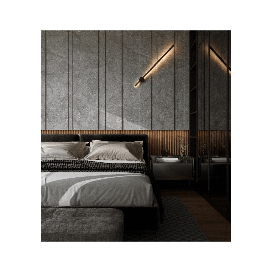 MAXLIGHT W0267 - Applique a LED da esterno RAGNO LED/8,4W/230V IP44 nero