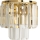 MAXLIGHT W0288 - Wandleuchte MONACO 2xG9/40W/230V golden