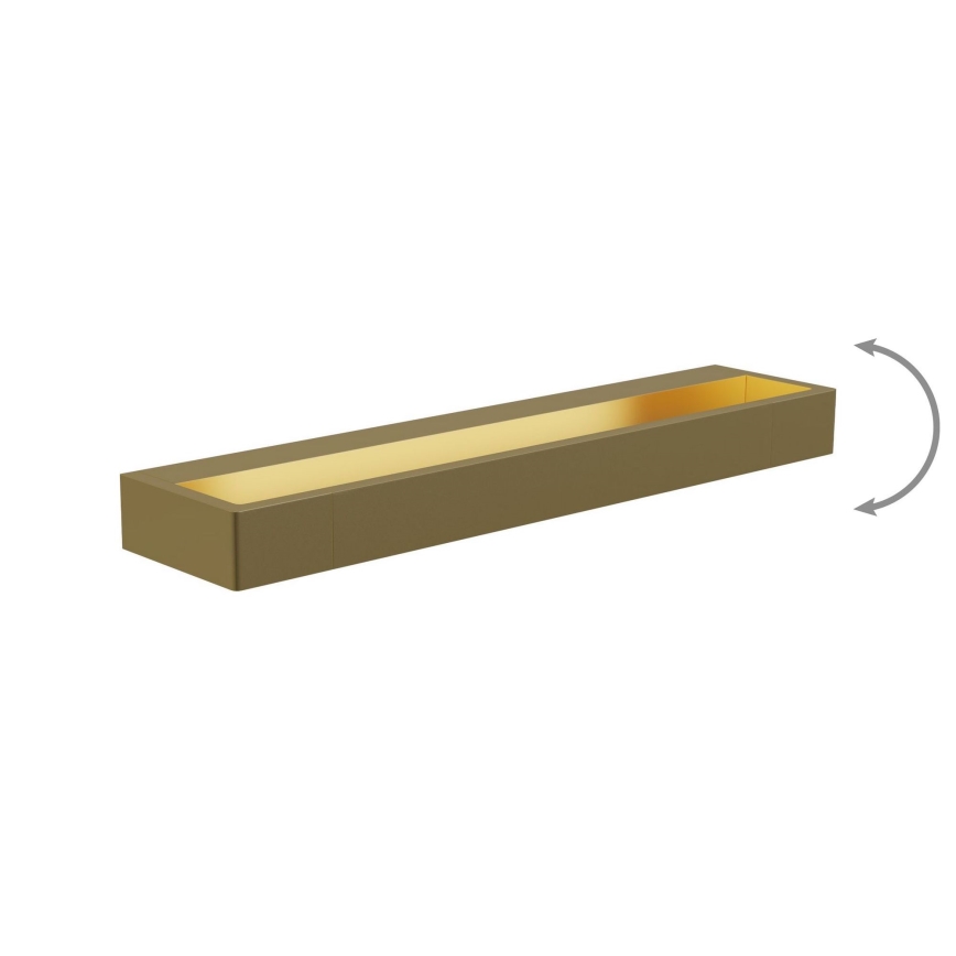 MAXLIGHT W0318 - Applique a LED da bagno FLINK LED/12W/230V 45 cm IP44 oro
