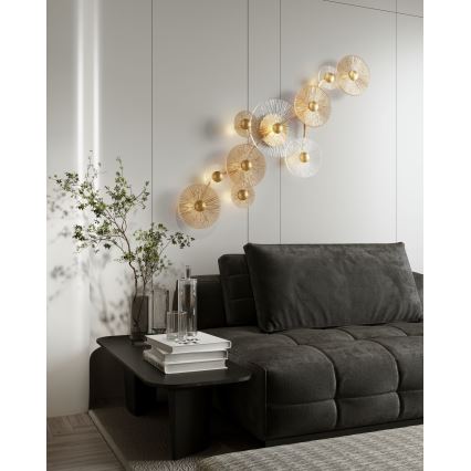 MAXLIGHT W0354 - Applique a LED ALLURE 10xLED/4,3W/230V oro
