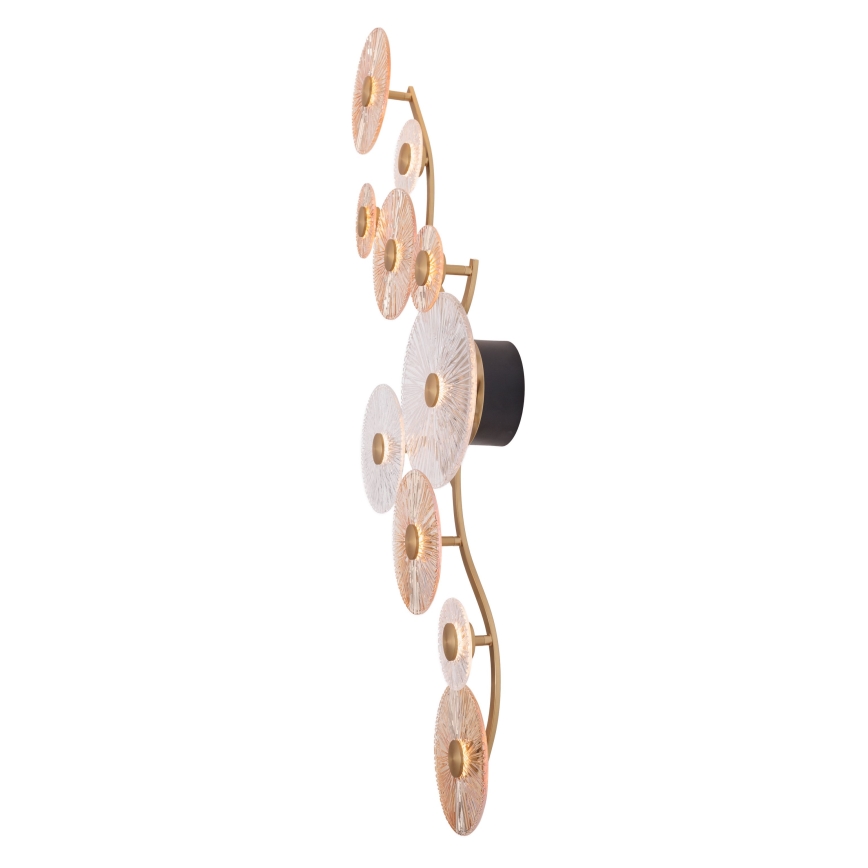 MAXLIGHT W0354 - Applique a LED ALLURE 10xLED/4,3W/230V oro
