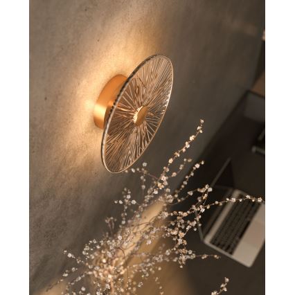 MAXLIGHT W0355 - Applique a LED ALLURE LED/5W/230V diametro 28 cm oro