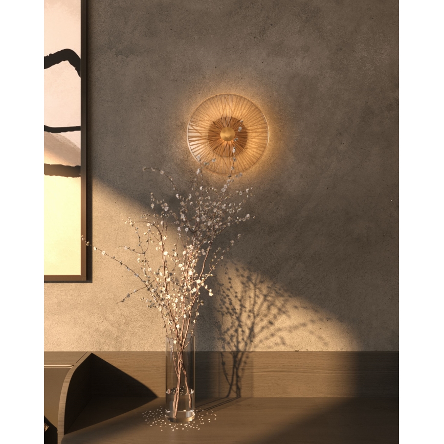 MAXLIGHT W0355 - LED-Wandleuchte ALLURE LED/5W/230V d 28 cm golden
