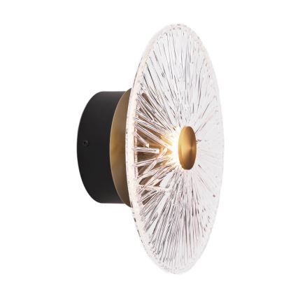 MAXLIGHT W0356 - LED-Wandleuchte ALLURE LED/5W/230V d 28 cm golden/klar