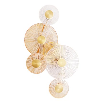 MAXLIGHT W0357 - Applique a LED ALLURE 5xLED/5W/230V oro