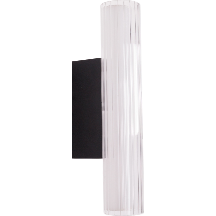 MAXLIGHT W0363 - LED-Wandleuchte für Badezimmer FAYETTE LED/6W/230V 31 cm IP44 schwarz