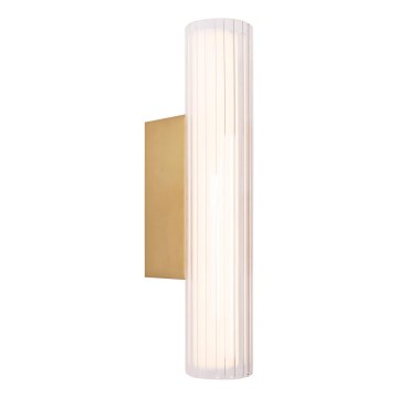 MAXLIGHT W0364 - Applique a LED da bagno FAYETTE LED/6W/230V 31 cm IP44 oro
