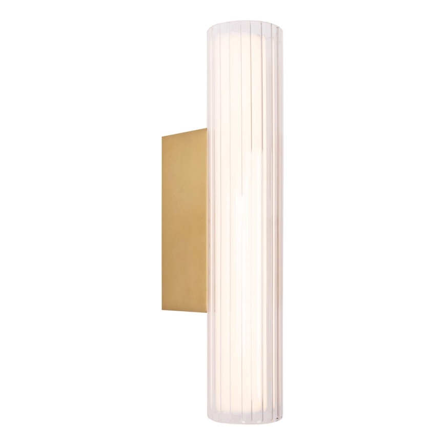 MAXLIGHT W0364 - LED-Wandleuchte für Badezimmer FAYETTE LED/6W/230V 31 cm IP44 golden