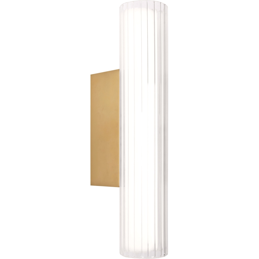 MAXLIGHT W0364 - LED-Wandleuchte für Badezimmer FAYETTE LED/6W/230V 31 cm IP44 golden