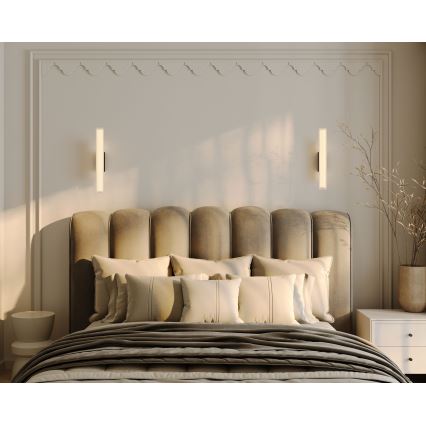 MAXLIGHT W0365 - Applique a LED da bagno FAYETTE LED/12W/230V 61 cm IP44 nero