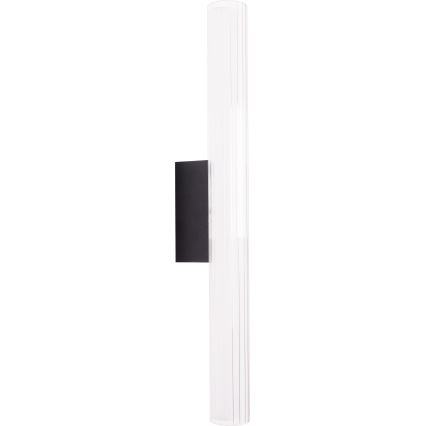 MAXLIGHT W0365 - LED-Wandleuchte für Badezimmer FAYETTE LED/12W/230V 61 cm IP44 schwarz