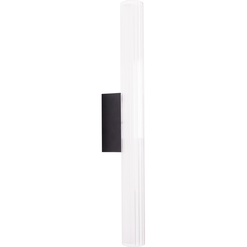 MAXLIGHT W0365 - LED-Wandleuchte für Badezimmer FAYETTE LED/12W/230V 61 cm IP44 schwarz