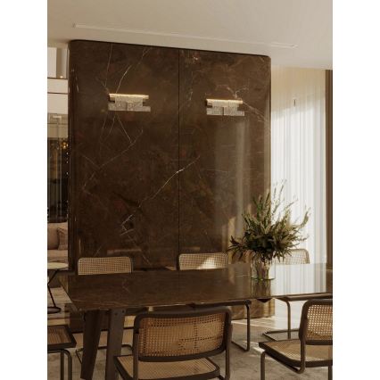 MAXLIGHT W0442 - LED Wandleuchte EVEREST LED/7W/230V braun