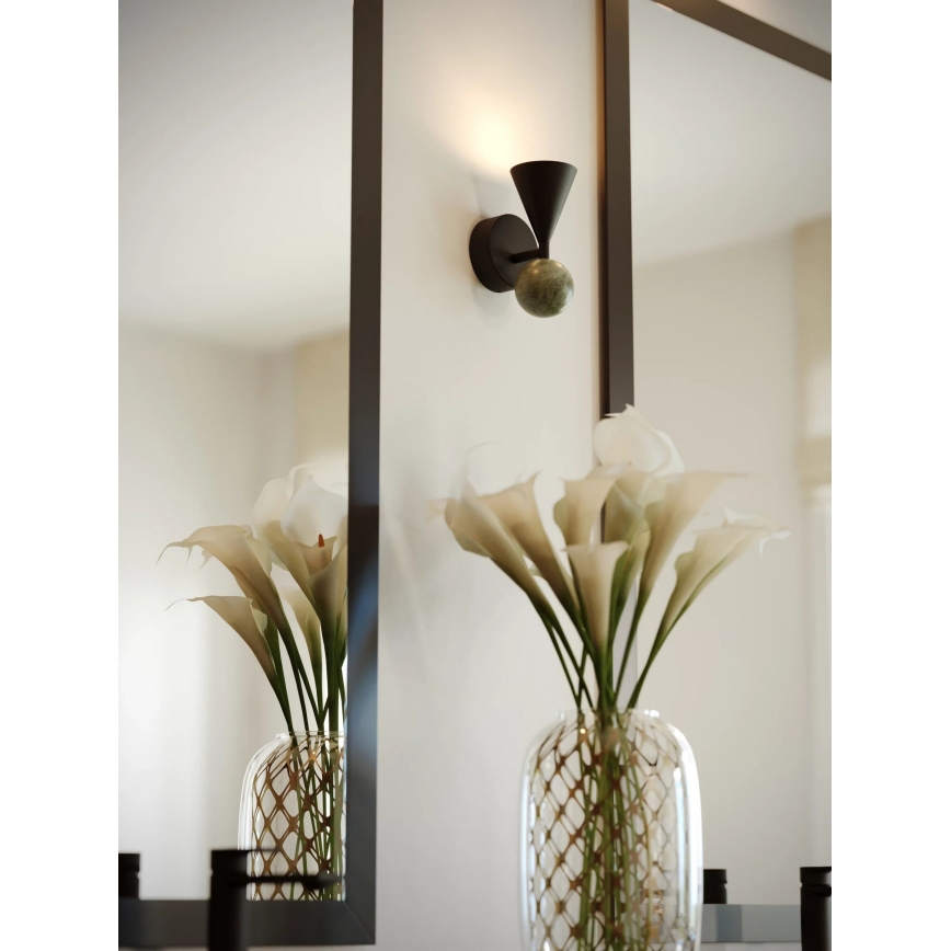 MAXLIGHT W0444 - Applique murale LED BINGO LED/8W/230V CRI 92 noir/vert