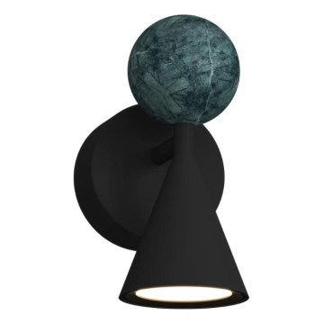 MAXLIGHT W0444 - LED Wandleuchte BINGO LED/8W/230V CRI 92 schwarz/grün