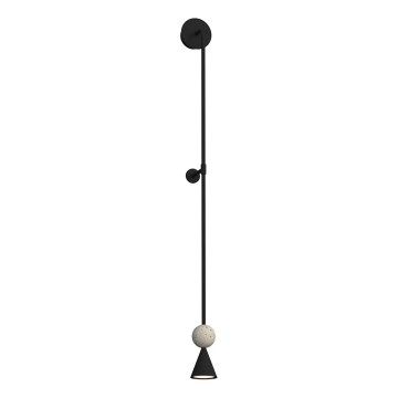 MAXLIGHT W0447 - Lampada da parete LED BINGO LED/8W/230V CRI 92 nera/beige