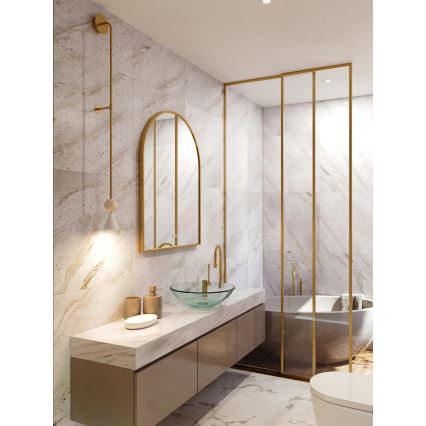 MAXLIGHT W0449 - LED Wandleuchte BINGO LED/8W/230V CRI 92 gold/beige