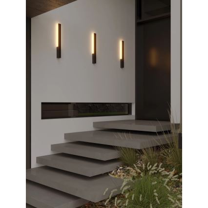 MAXLIGHT W0458 - applique murale extérieure LED KAPRUN LED/6W/230V CRI 93 IP65 noire