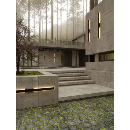 MAXLIGHT W0461 - Applique murale d'extérieur LED PREDAZZO LED/20W/230V CRI 93 IP65 noire