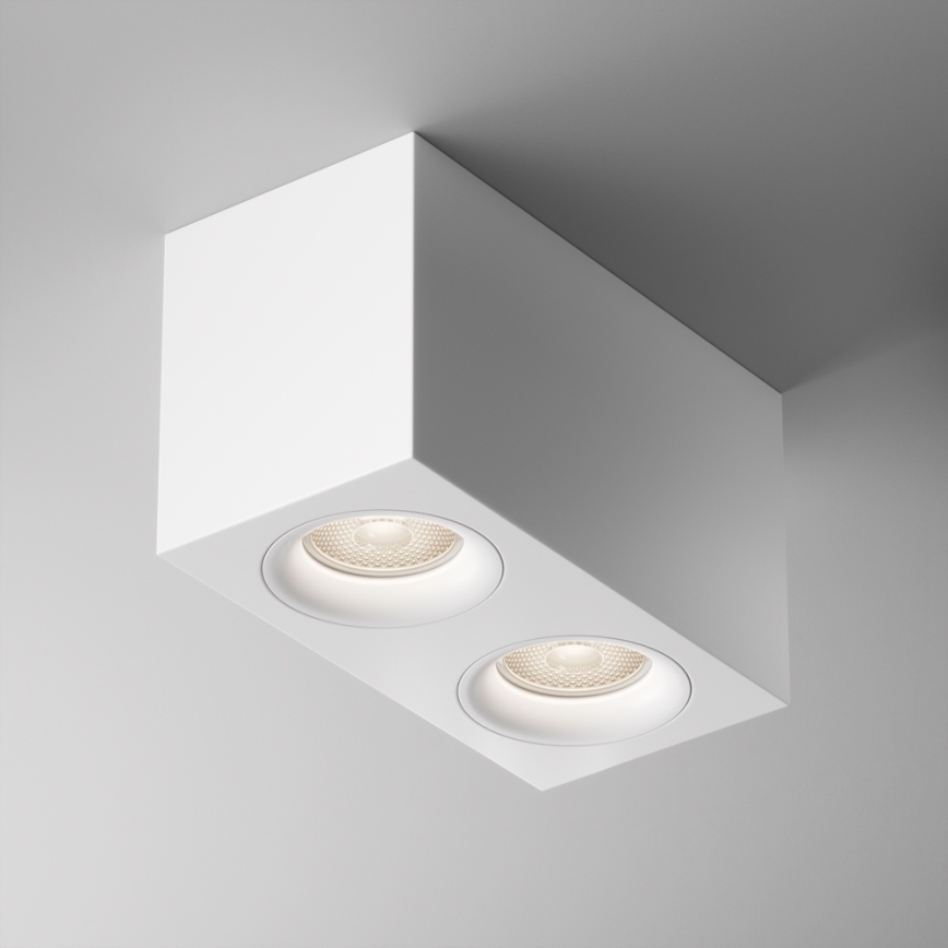 Maytoni C013CL-02W - Spot SLIM 2xGU10/50W/230V blanc