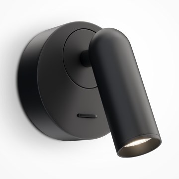Maytoni C038WL-L3B3K - Applique a LED MIRAX LED/3W/230V 3000K nero