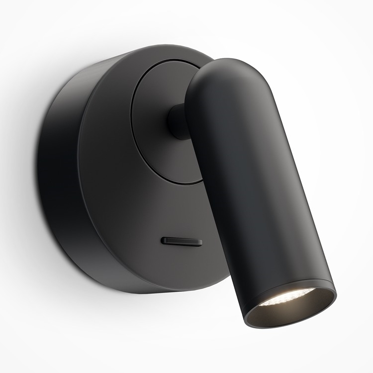 Maytoni C038WL-L3B3K - Applique a LED MIRAX LED/3W/230V 3000K nero