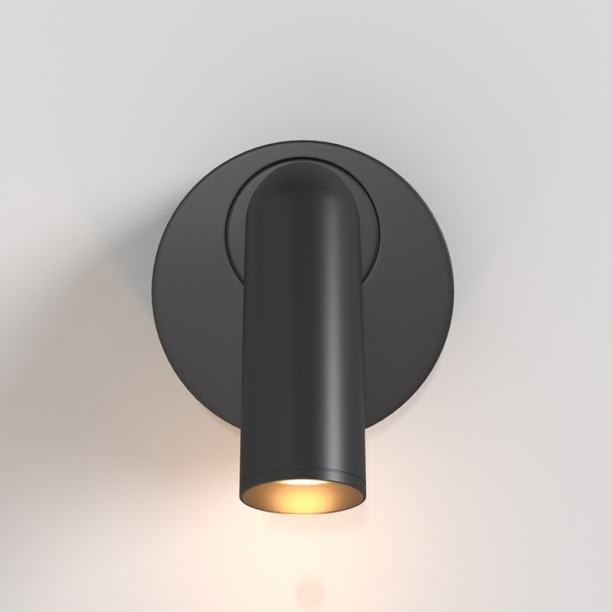 Maytoni C038WL-L3B3K - Applique a LED MIRAX LED/3W/230V 3000K nero