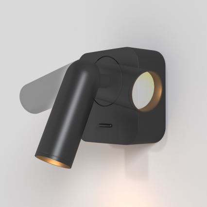 Maytoni C039WL-L3B3K - Luce Spot da parete a LED MIRAX LED/3W/230V nero