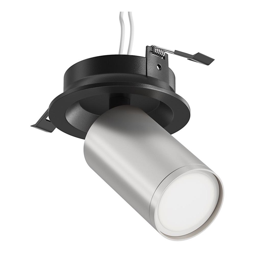 Maytoni C048CL-U-1BS - Faretto da incasso FOCUS 1xGU10/10W/230V cromo opaco