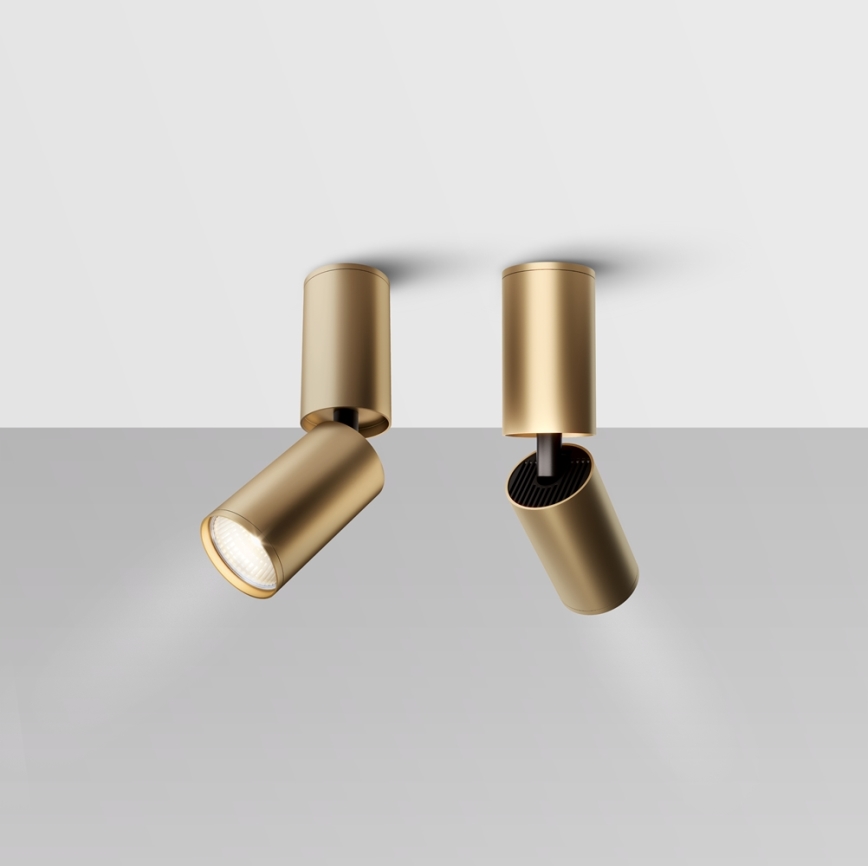 Maytoni C051CL-01G - Faretto FOCUS 1xGU10/10W/230V oro
