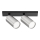 Maytoni C051CL-U-02BS - Faretto FOCUS 2xGU10/10W/230V cromo opaco/nero