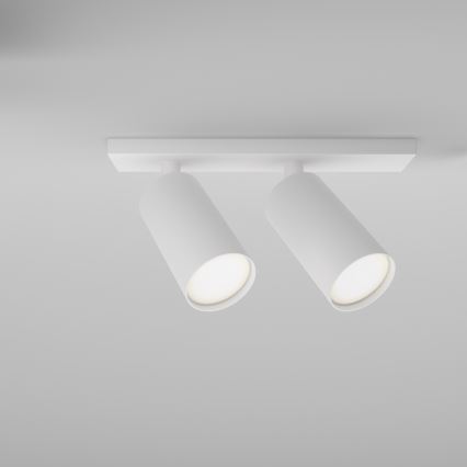 Maytoni C051CL-U-2W - Einbaustrahler FOCUS 2xGU10/10W/230V weiß