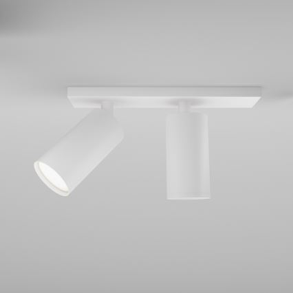 Maytoni C051CL-U-2W - Faretto FOCUS 2xGU10/10W/230V, bianco