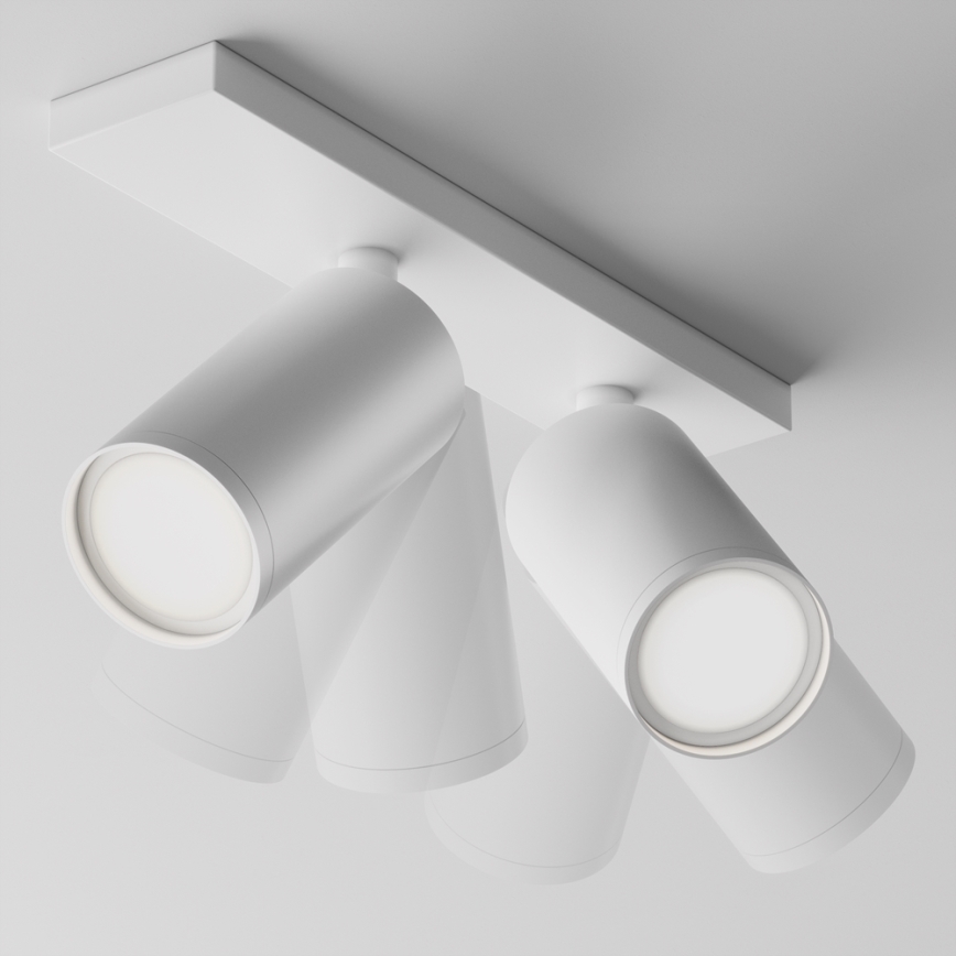 Maytoni C051CL-U-2W - Faretto FOCUS 2xGU10/10W/230V, bianco