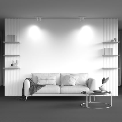 Maytoni C051CL-U-2W - Spot FOCUS 2xGU10/10W/230V blanc