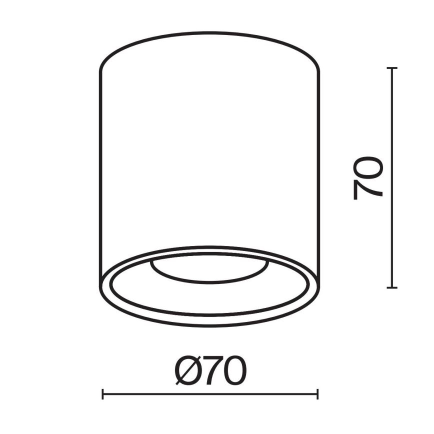 Maytoni C064CL-L12B4K - Faretto LED ALFA LED/12W/230V CRI 90 nero