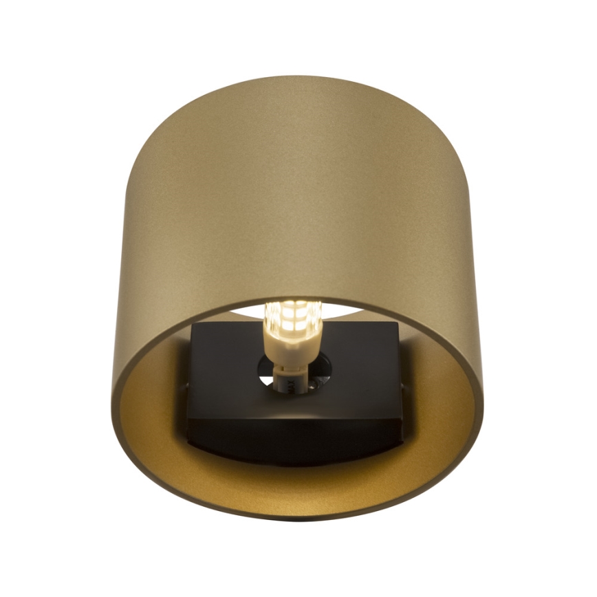 Maytoni C066WL-01MG - Applique ROND 1xG9/50W/230V oro