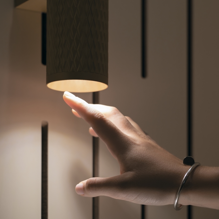 Maytoni C069WL-02B - Faretto da parete FOCUS 2xGU10/7W/230V nero